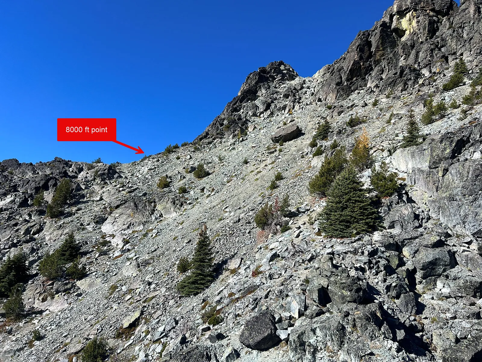 cross the bowl to other side of mountain