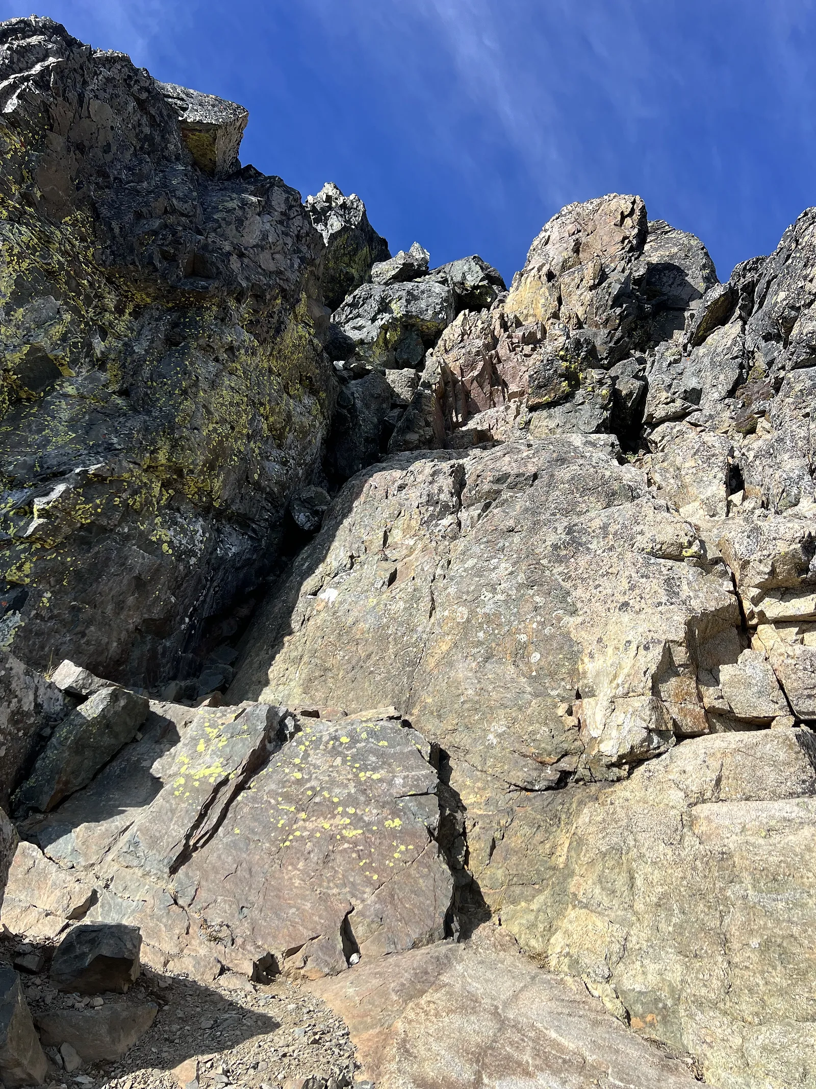 The Crux, right side is exposed