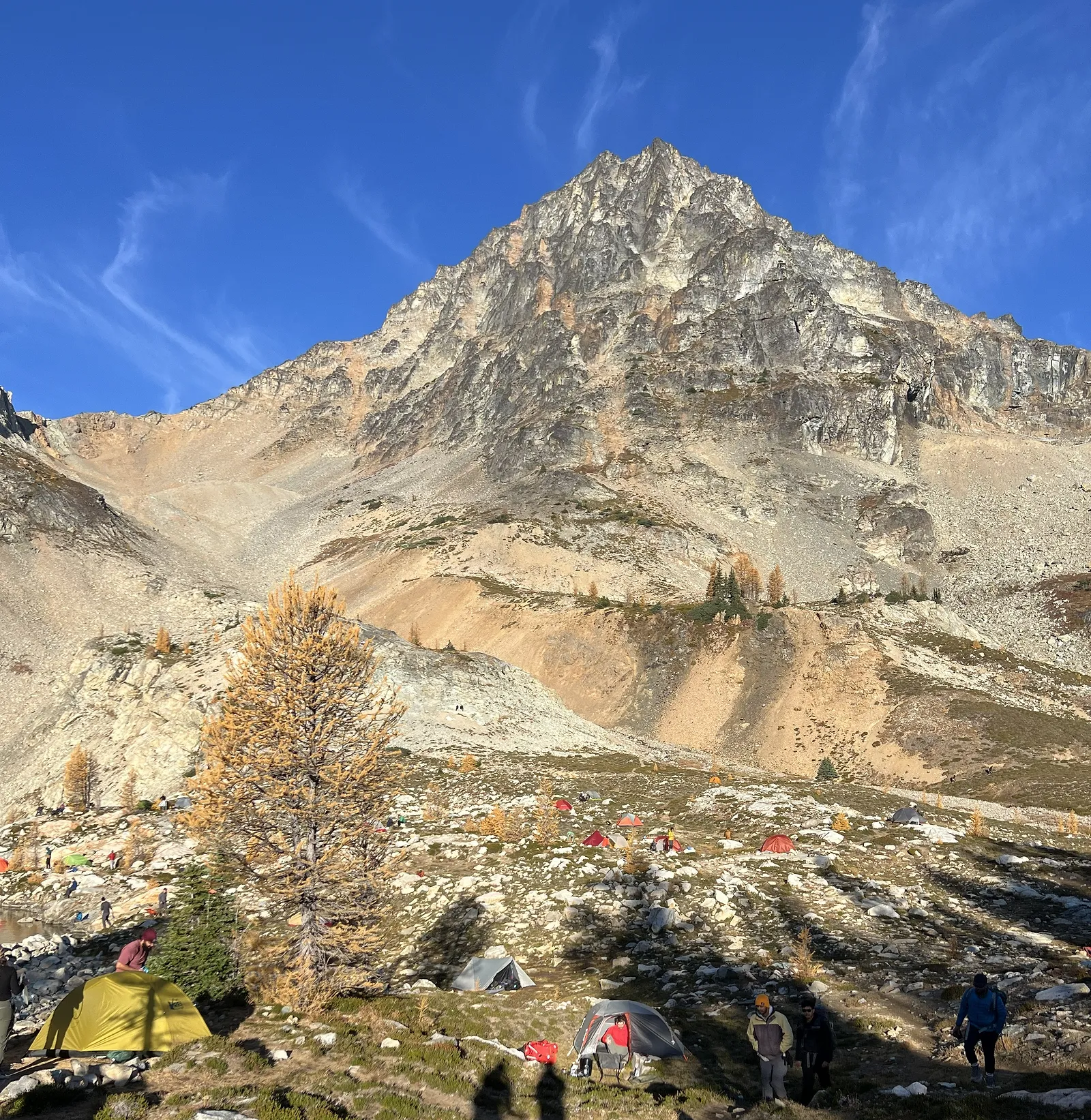 So many tents!