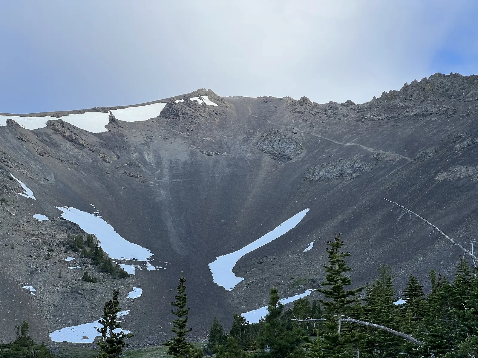 Scree basin