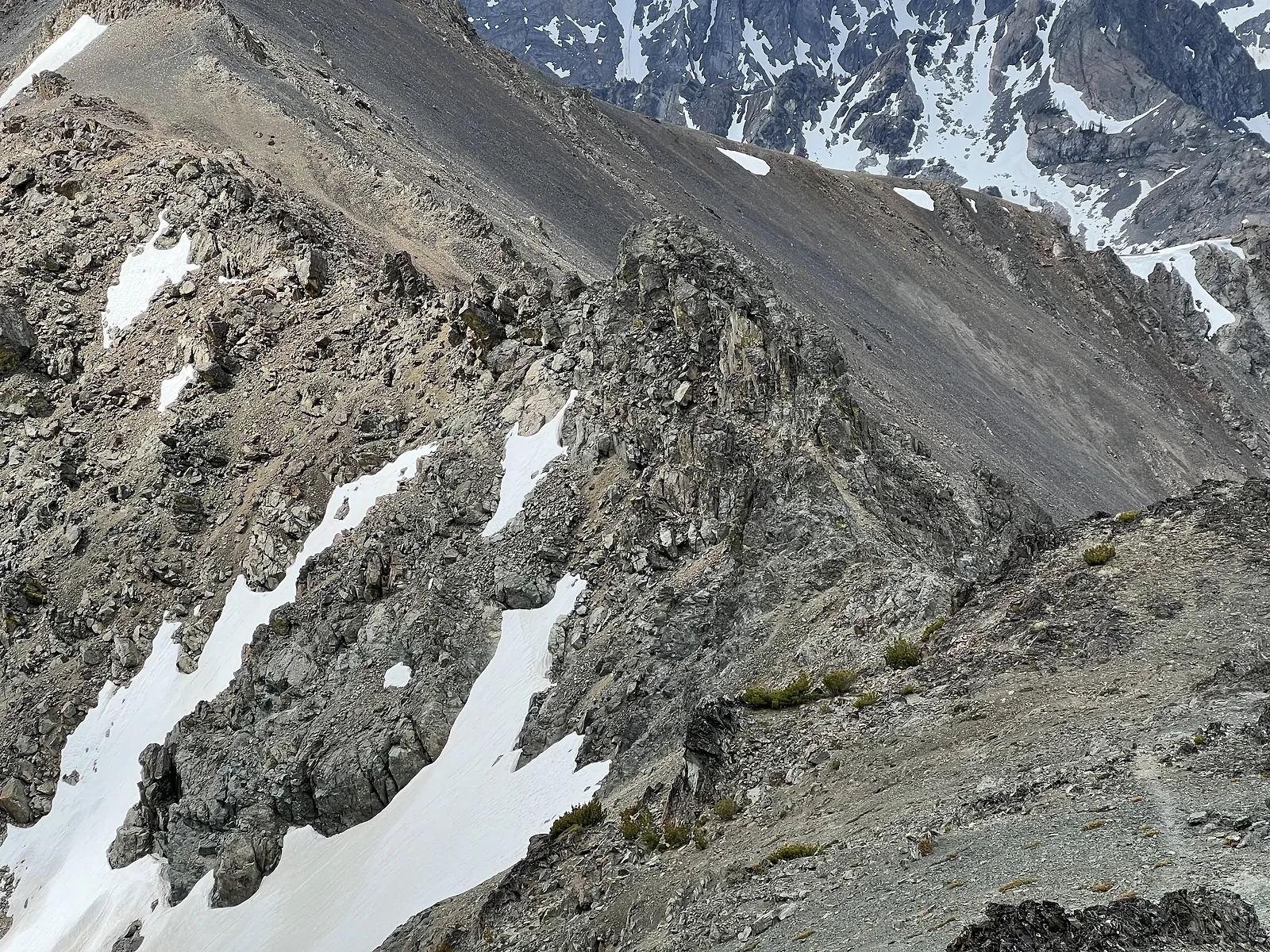Crux on the ridge